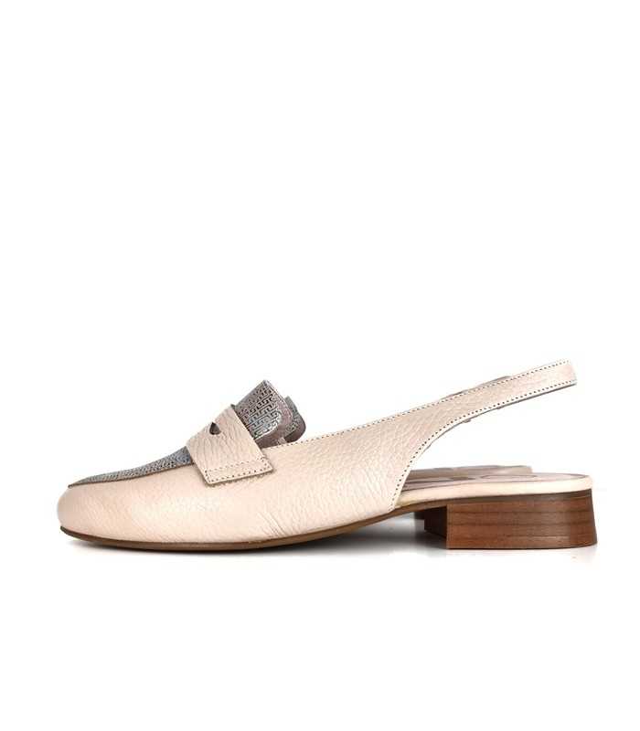 Zapato destalonado mujer Cuore de perfil