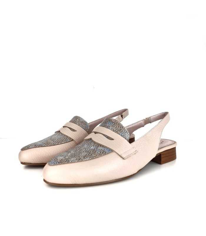 Zapato destalonado Cuore de medio perfil