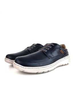 Zapato casual ultra ligero Adam de Baerchi en piel de vacuno, vista semi lateral