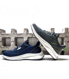 Zapatilla deportiva comoda Cerrato de Paredes para hombre azul o gris
