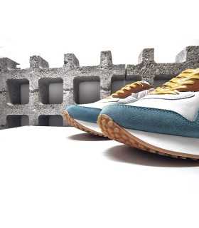 detalle de puntera de Deportivo hombre casual Dawson de Yumas cacqui o beige