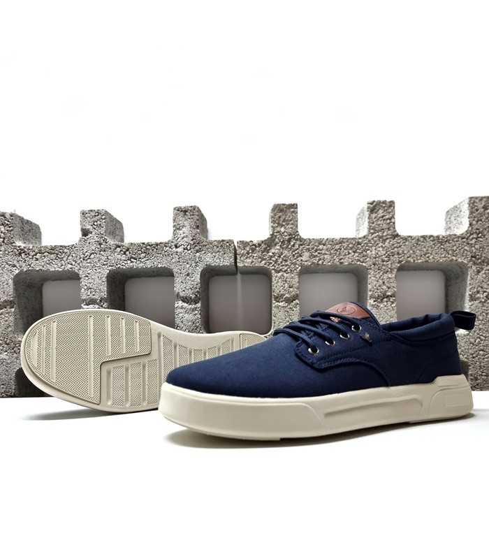 Zapatilla hombre textil Niagra de Yumas azul