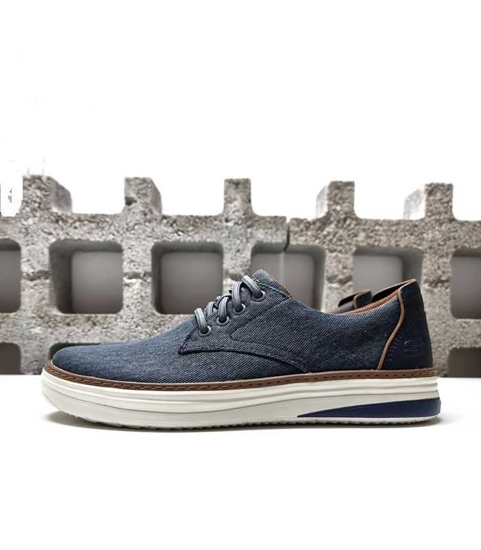 Zapato deportivo hombre Hyland-Ratner de Skechers azul
