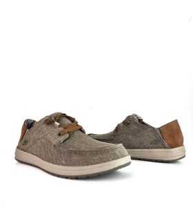Deportivo hombre lona Melson Planon de Skechers beige