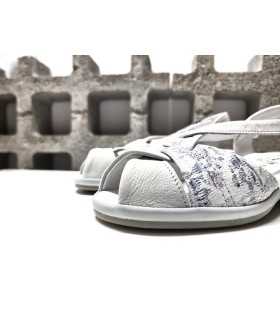Forro interior en piel suave de sandalias piel ancha mujer Lumel.