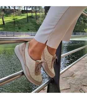 Zapato deportivo mujer de cordones Harper de Suave by Leyland