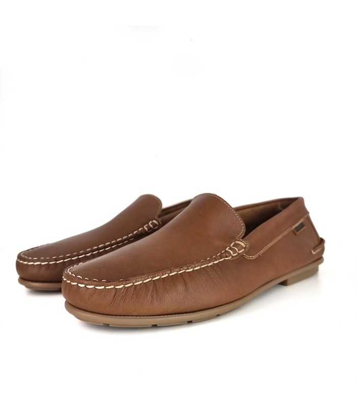 Zapato nautico hombre kiowa piel de Baerchi color marron