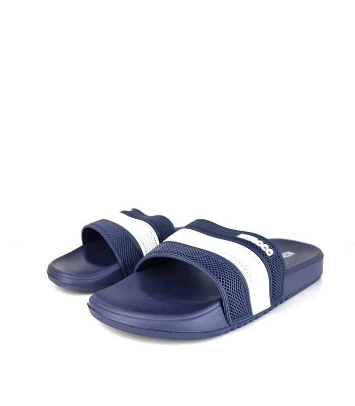 Chanclas de playa azul marino de Nicoboco