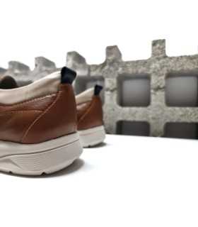 Detalle trasero del zapato Himalaya – Elegante y funcional.