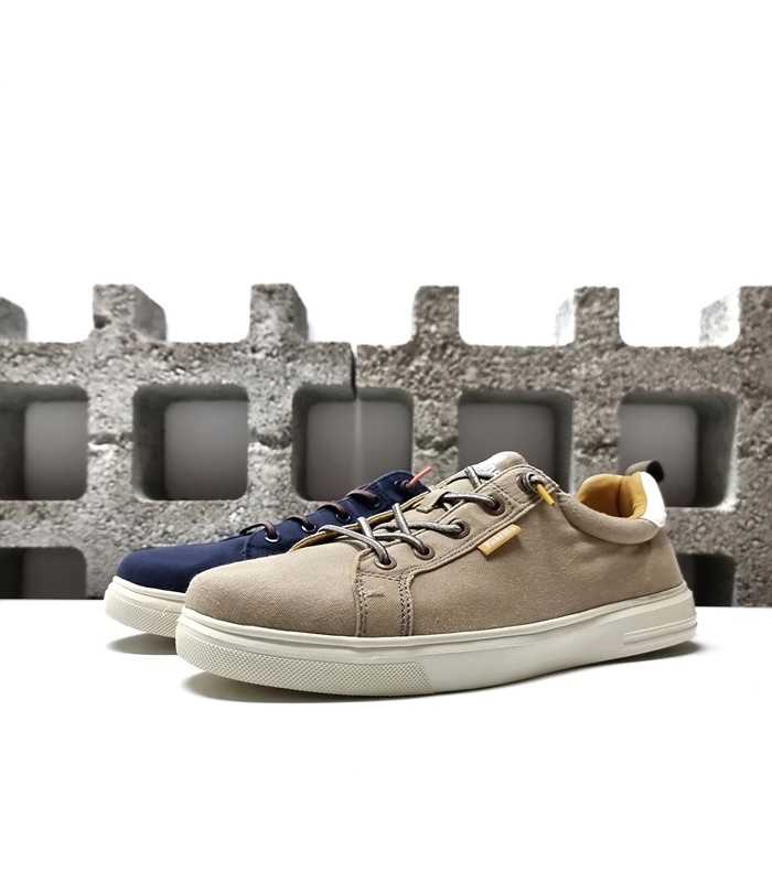 Zapatilla casual Viver de Paredes azul o beige