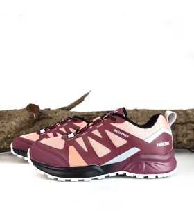 Zapatilla trekking Arantxa burdeos mujer de Paredes