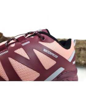 Zapatilla trekking Arantxa burdeos mujer de Paredes