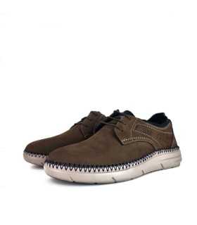 zapato piel verde oscuro hombre Luisetti