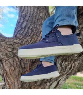 Zapatilla hombre textil Niagra de Yumas azul