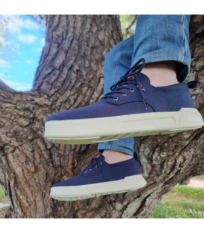 Zapatilla hombre textil Niagra de Yumas azul