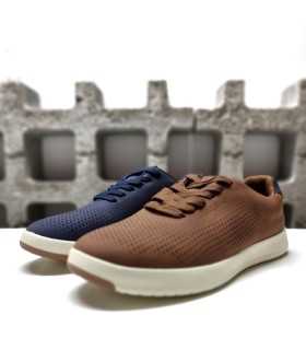 Deportivo ligero, zapatilla Chanca de Jhayber para hombre marron o azul