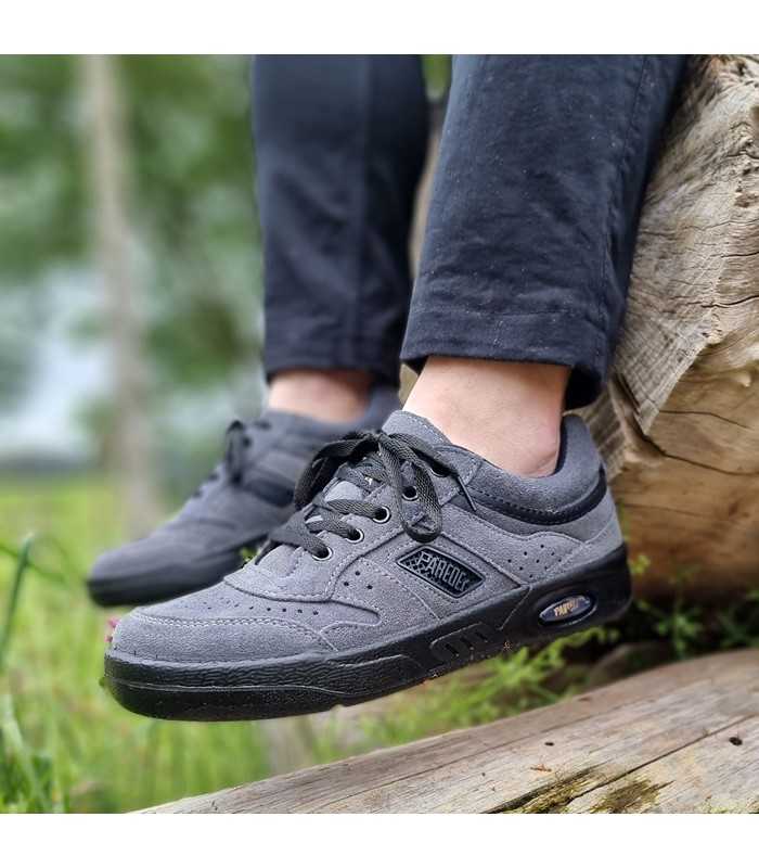 Zapatillas Classics Ecológico Serraje gris de Paredes