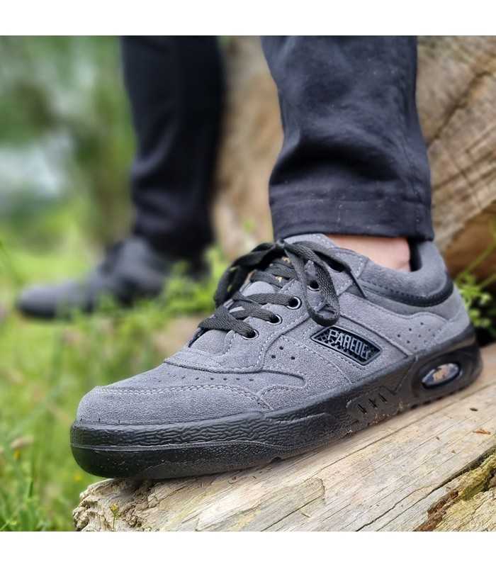 Zapatillas Classics Ecológico Serraje gris de Paredes