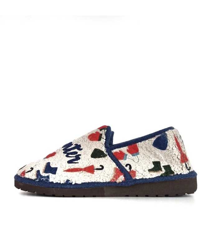 Perfil d zapatillas casa Winter de Pelusin para mujer
