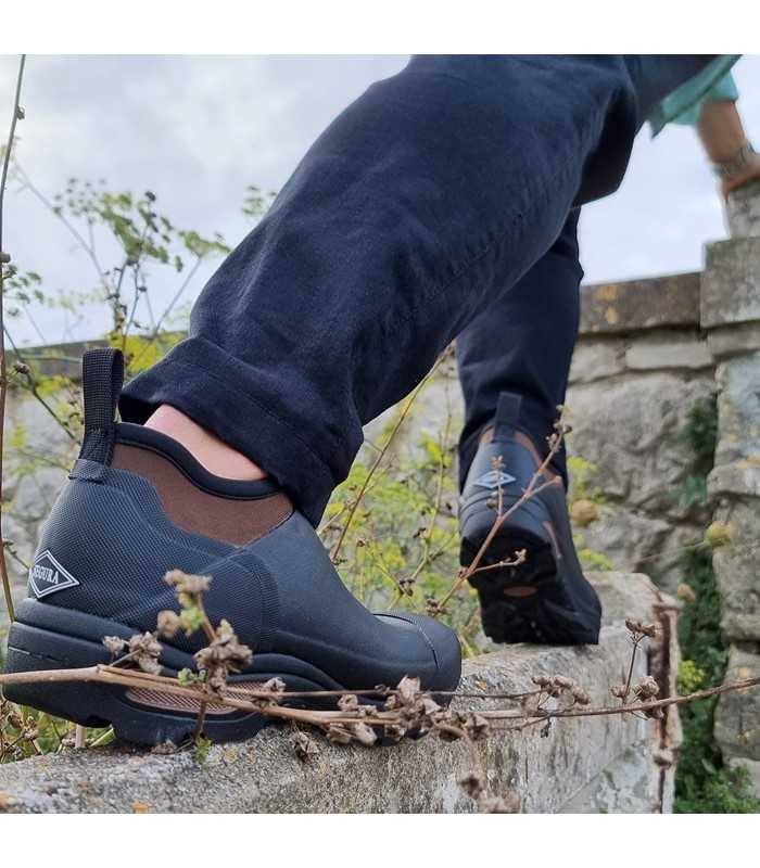 piso antideslizante de botin de hombre de segura