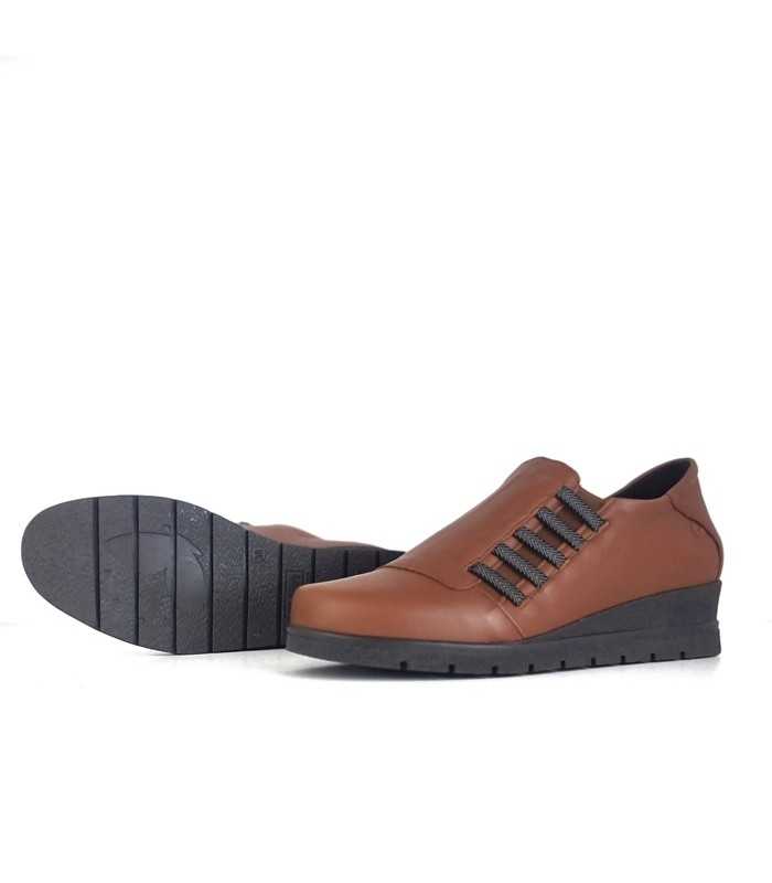 Piso flexible en cuña de zapato mujer