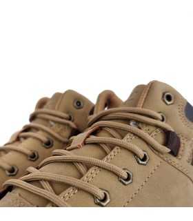 detalle del cierre de cordones de Bota hombre Champi J'hayber amarilla
