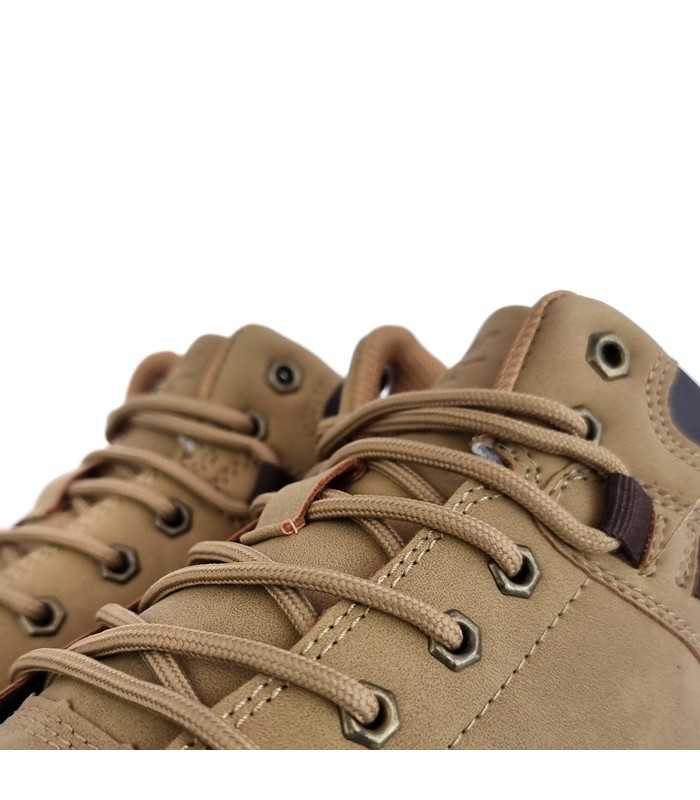 detalle del cierre de cordones de Bota hombre Champi J'hayber amarilla