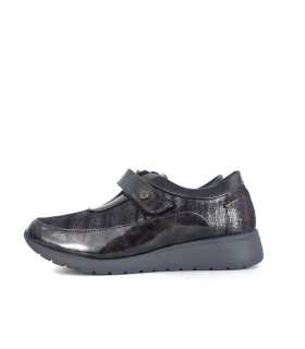 Foto perfil zapato deportivo Treintas piel marron