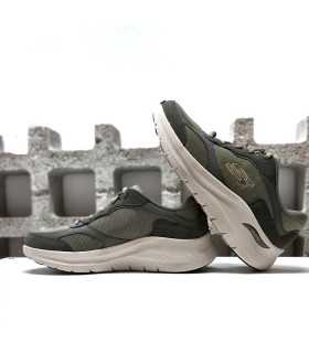 vista de la suela de lateral de Zapatilla Skechers Arch Fit de hombre
