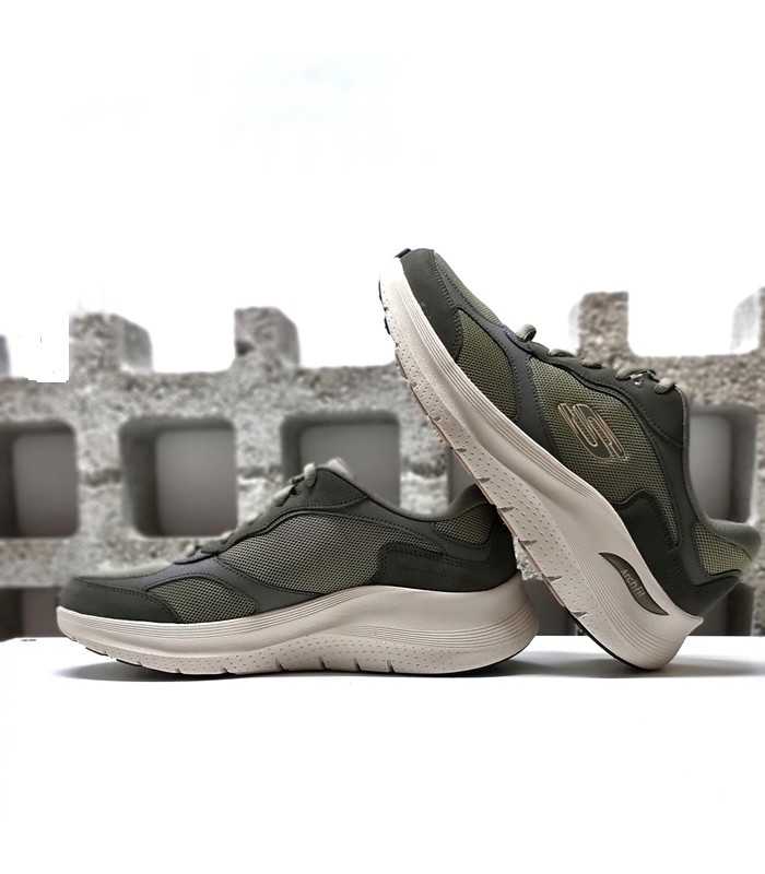 vista de la suela de lateral de Zapatilla Skechers Arch Fit de hombre