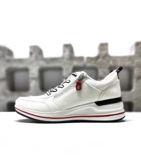 Deportivos mujer Skechers Billion Side Line vista lateral de rebajas