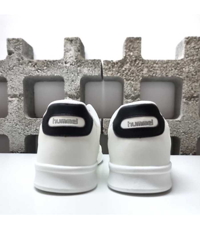 vista trasera de Zapatilla deportiva Court Trainers blanca
