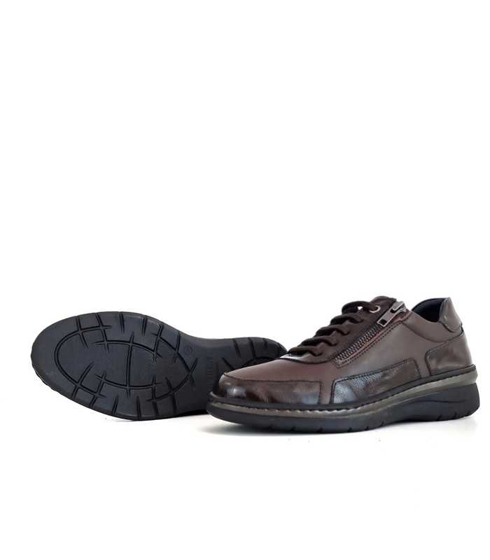 Piso ligero de 4.00 cm en zapato marron mujer Notton