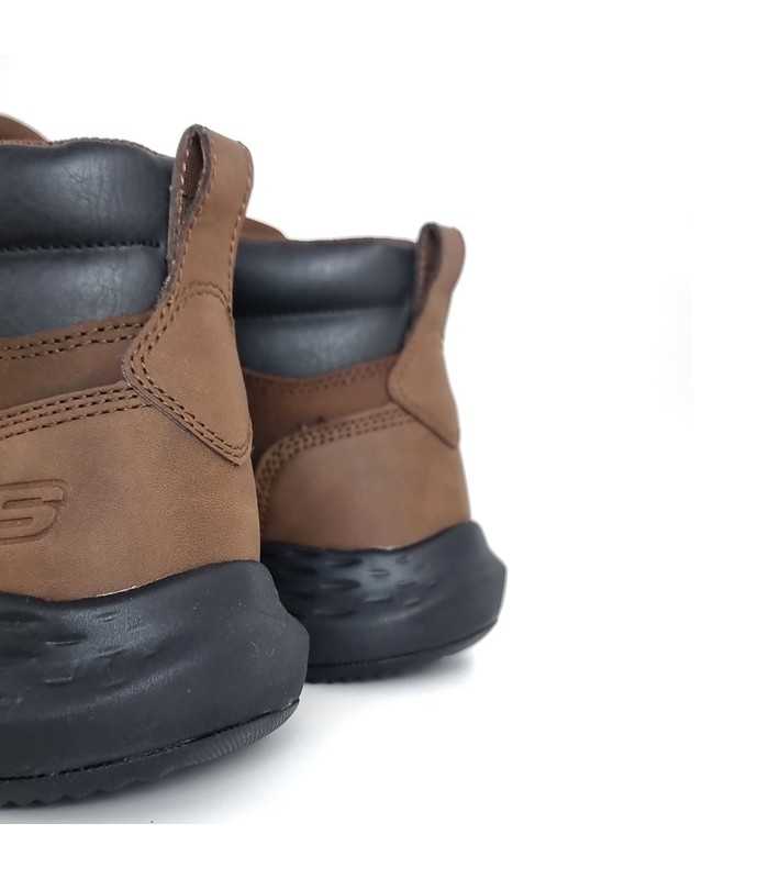 vista trasera de Bota hombre Ederic marrón