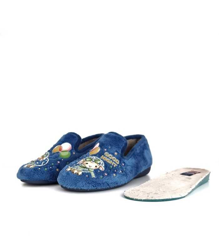 Vista de la plantilla extraible sacada del la Zapatilla casa mujer Oveja