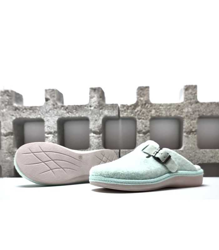 Zapatillas casa mujer Elfo aguamar suela antideslizante
