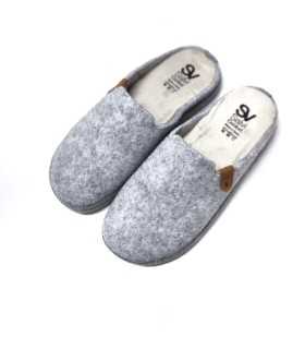 Plantilla extraíble forrada , diseñada para el máximo confort y descanso en los pies en zapatilla gris