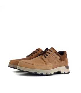 vista de perfil de los zapatos impermeables para hombre de Clayan