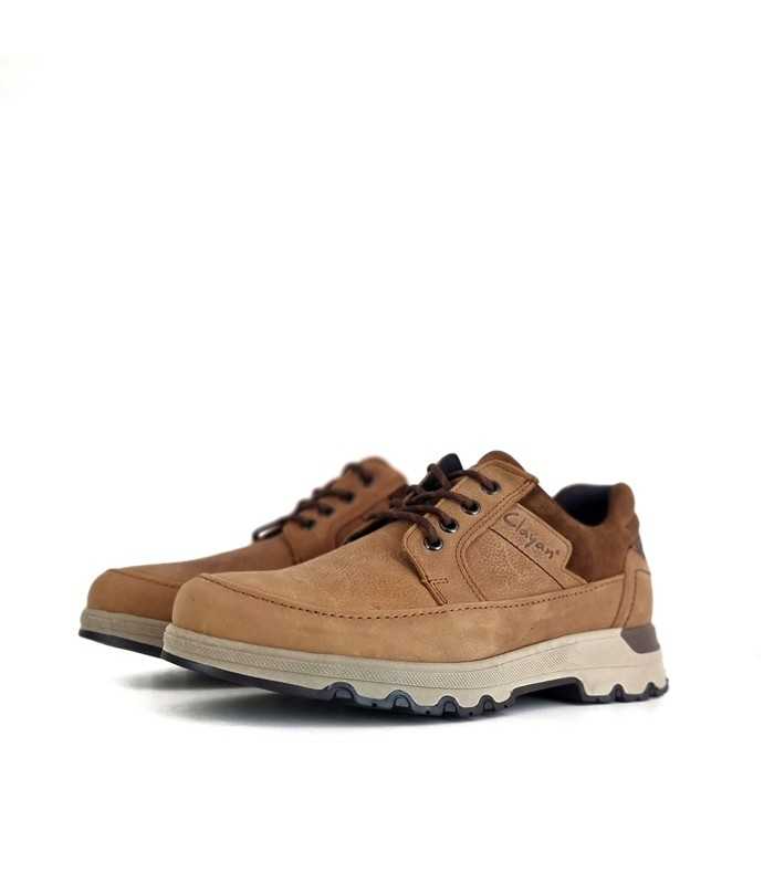 vista de perfil de los zapatos impermeables para hombre de Clayan