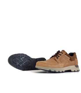 vista del piso de Zapatos hombre cordones impermeable fabricado por Clayan