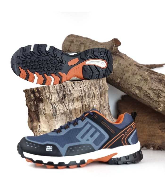 Piso de suela resistente de Zapatillas de senderismo hombre