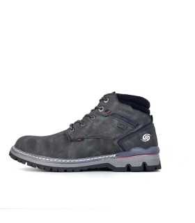 Botas hombre piel gris impermeable Dockers