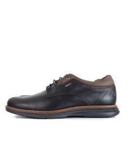 Foto de perfil: "Zapatos de cordones para hombre en piel marrón con cierre seguro y diseño elegante."