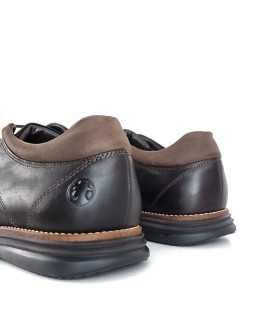 vista trasera de Zapatos cordones impermeable hombre del Coronel Tapioca