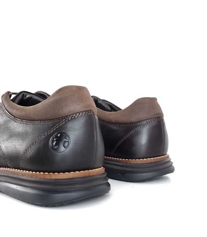 vista trasera de Zapatos cordones impermeable hombre del Coronel Tapioca