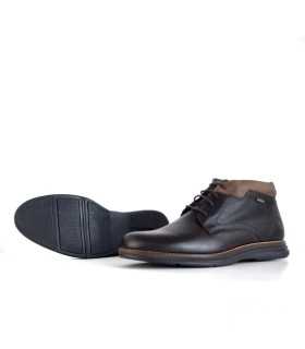 botines impermeables hombre marrones