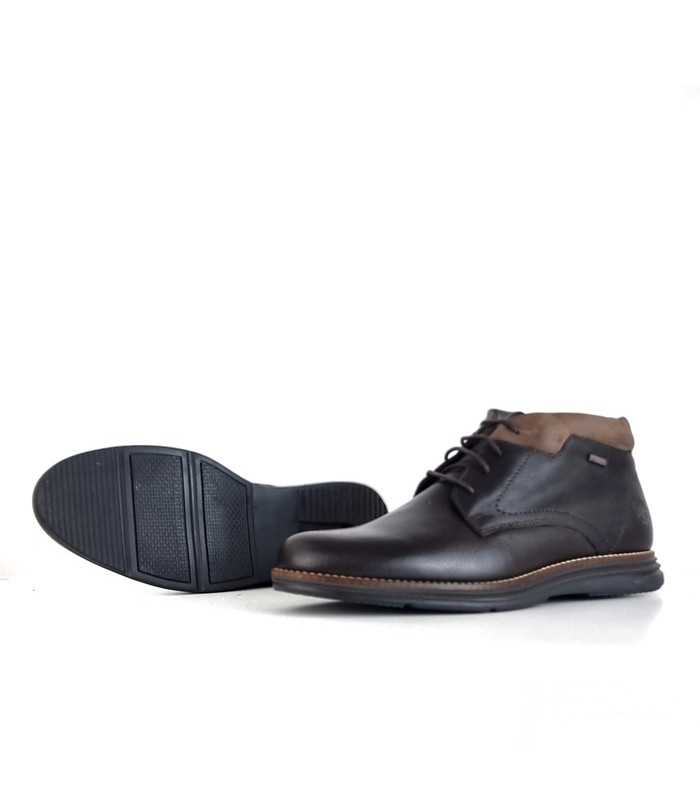 botines impermeables hombre marrones