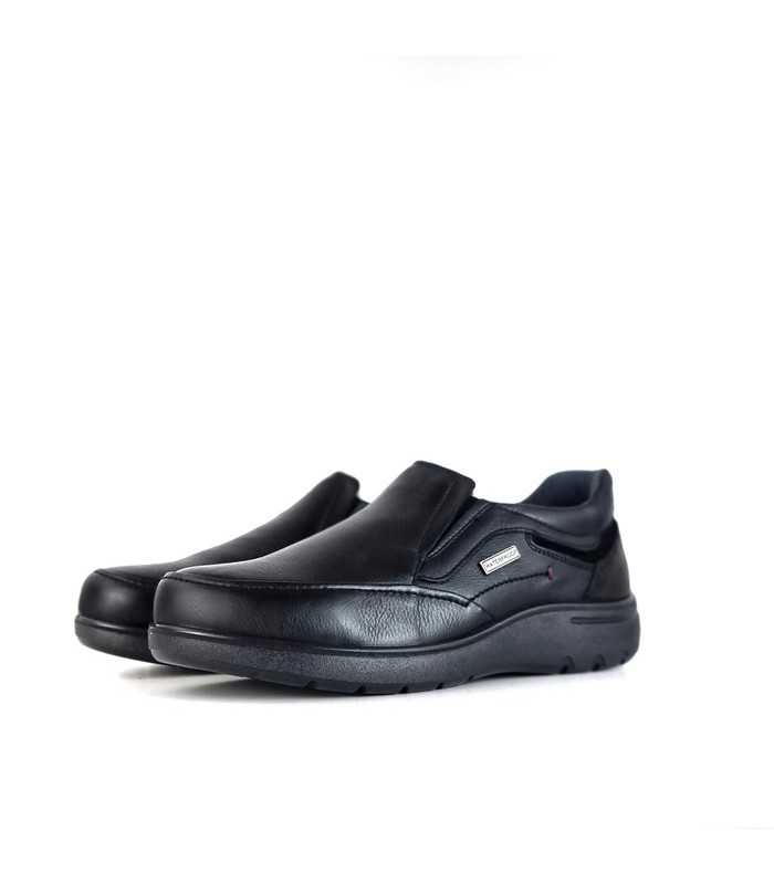 Foto medio perfil mocasín impermeable Street negro