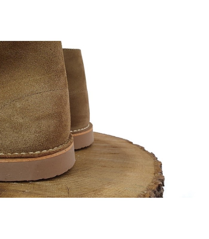 Bota safari para hombre, carapijos, pisacacas en color beige