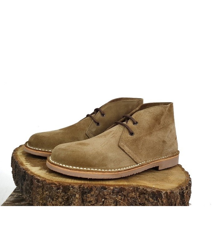 bota pisamierdas, carapijos, bota safari en color beige